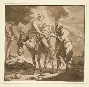 Flugten til Egypten af Jean-Baptiste Le Prince