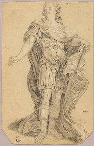 Statue af Ludvig XIV af Jean Baptiste Lemoyne II
