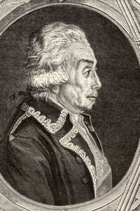 Grev Nicolas Luckner, graveret af Pannemaker-Ligny, fra 