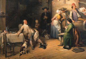 Taget i fuld siesta, 1842