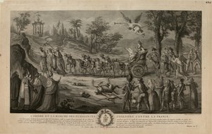 Marts af de allierede magter mod Frankrig, 1798, 1798. af Jean Baptiste Marie Louvion