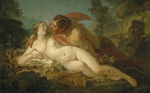 Jupiter og Antiope, 1745-1747