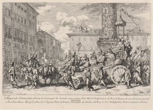 Kinesisk maskerade lavet i Rom (kinesisk maskerade) af Jean Baptiste Marie Pierre