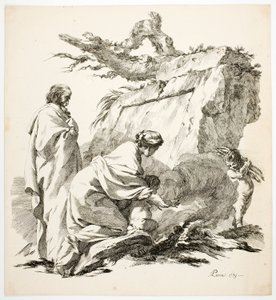 Flugten til Egypten af Jean Baptiste Marie Pierre