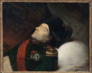 Napoleons død, af Mauzaisse, Jean Baptiste