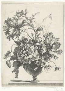 Glasvase med blomster Vaser med blomster (serietitel)