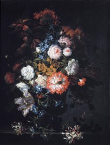 Stilleben med blomster af Jean Baptiste Monnoyer