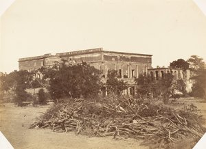 [Metcalfe House, Delhi], 1858-61. af Jean Baptiste Oscar Mallitte