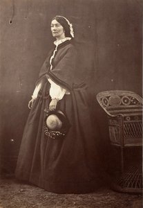 [Grevinden Canning, Simla], 1861. af Jean Baptiste Oscar Mallitte