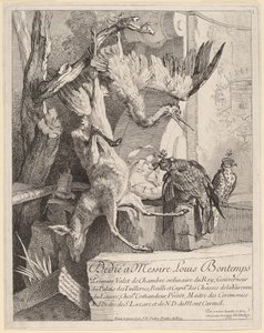 Frontispice af Jean Baptiste Oudry