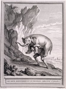 De to eventyrere og talismanen, ca. 1755-1759
