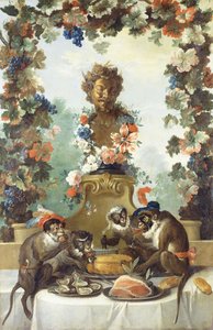 Abernes fest, af Jean Baptiste Oudry