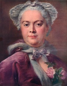 Madame Valade, c1746 af Jean Baptiste Perronneau