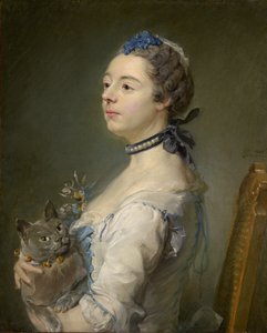 Magdaleine Pinceloup de la Grange, født de Parseval af Jean Baptiste Perronneau