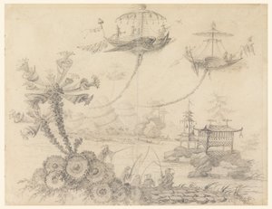 Chinoiserie Fantasy af Jean Baptiste Pillement