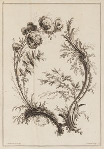 Blomstergren af Jean Baptiste Pillement