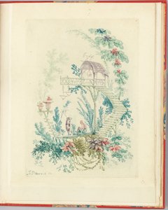 Ornamentalt design fra "Nouvelle suite de cahiers chinois a l
