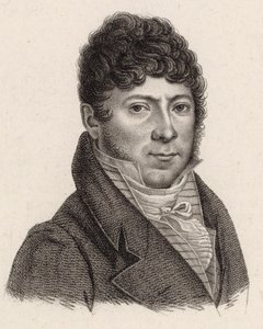 Portræt af violinisten og komponisten Philippe Libon 1775-1838, 1810. af Jean Baptiste Ponce Lambert