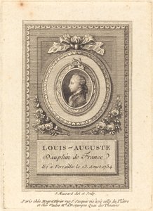 Louis-Auguste, Dauphin af Frankrig af Jean Baptiste Raphael Urbain Massard