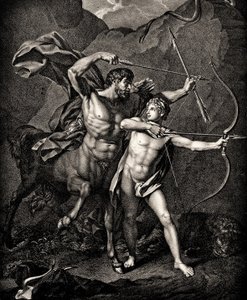The Education of Achilles af Chiron, ca. 1798