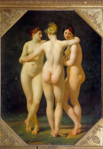De tre nåder. Maleri af Jean Baptiste Regnault (1754-1829) af Jean Baptiste Regnault