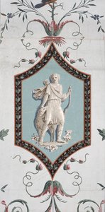 Arabisk tapetdesign (detalje) (se også 254542)