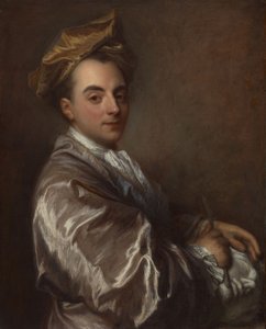 Portræt af en Billedhugger af Jean Baptiste Santerre