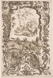 Print af Jean Baptiste Scotin I