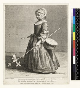 Den unge soldat, graveret af Charles Nicolas Cochin I (1688-1754) 1738 (ætsning og gravering) af Jean Baptiste Simeon (after) Chardin