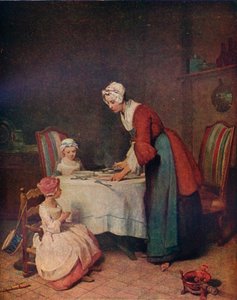 Le Benedicite Grace before Meat, c1740. 1911 af Jean Baptiste Simeon Chardin