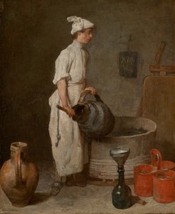 Kælderdrengen, 1738 af Jean Baptiste Simeon Chardin