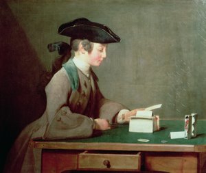 Korthuset, c.1736-37 af Jean Baptiste Simeon Chardin