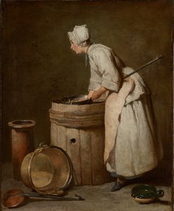 Bryggeripigen, 1738 af Jean Baptiste Simeon Chardin