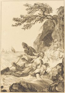 Kongen af ​​Garbes forlovede: Kassetten af Jean Baptiste Tilliard after Charles Monnet