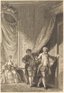 Det storslåede af Jean Baptiste Tilliard after Jean Honoré Fragonard