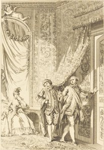 Det storslåede af Jean Baptiste Tilliard after Jean Honoré Fragonard