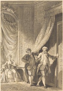 Det storslåede af Jean Baptiste Tilliard after Jean Honoré Fragonard