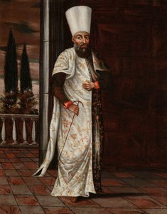 Den Chaous Bachi af Jean Baptiste Vanmour (workshop of)