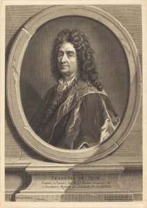 Frans af Troja af Jean Baptiste de Poilly after François