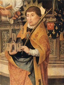 Bebudelsesdetalje, 1516-1517 af Jean the Elder Bellegambe