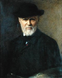 Portræt af Jean-Jacques Henner (1829-1905) 1899
