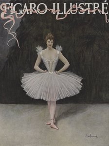 Danseren. Forside af Le Figaro Illustre, februar 1895
