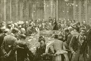 Montecarlo af Jean Beraud