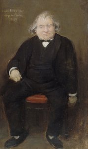 Portræt af Ernest Renan 1823-1892, 1889. af Jean Beraud