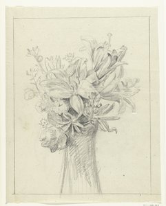 Blomster i en vase af Jean Bernard