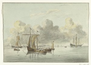 Både i stille vand af Jean Bernard