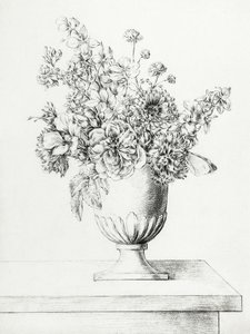 Blomster i en vase af Jean Bernard