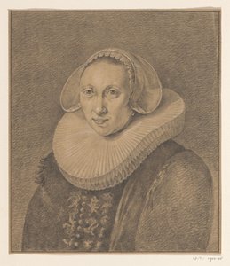 Portræt af Cornelia Pronck af Jean Bernard