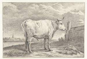 Stående tyr, til højre af Jean Bernard