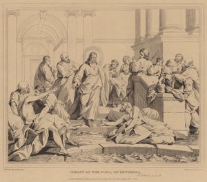 Kristus ved Bethesda-pølen, Sankt Johannes af Jean Bernard Restout